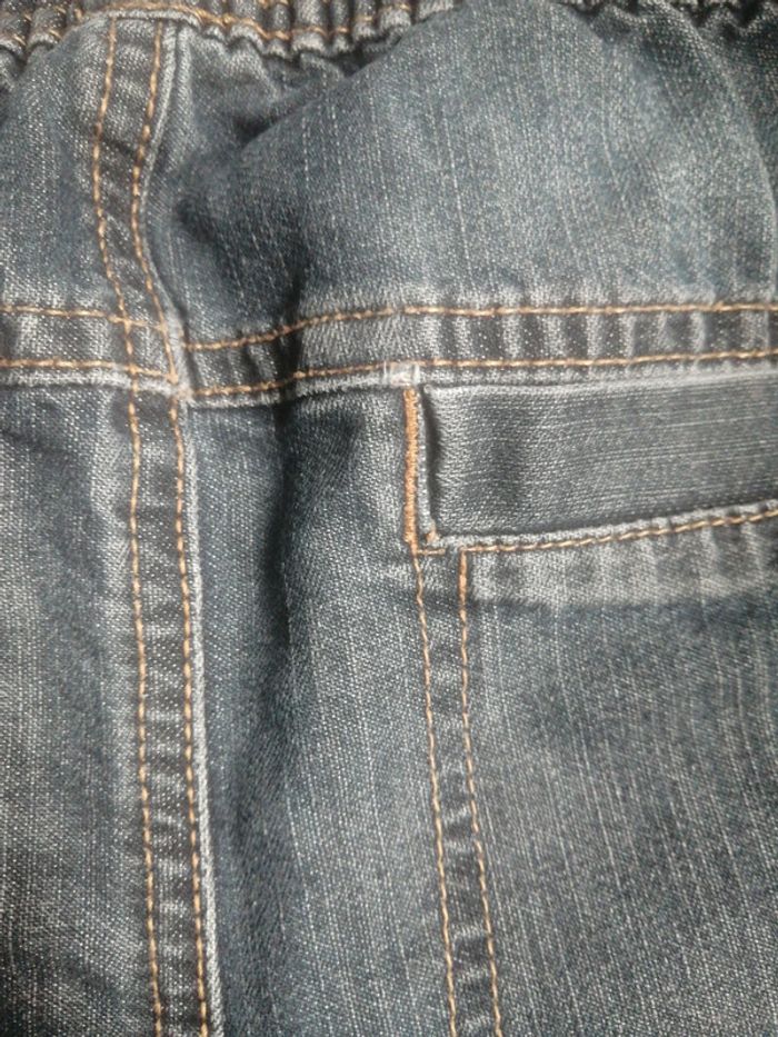 Short en jean taille élastique 8A - photo numéro 7