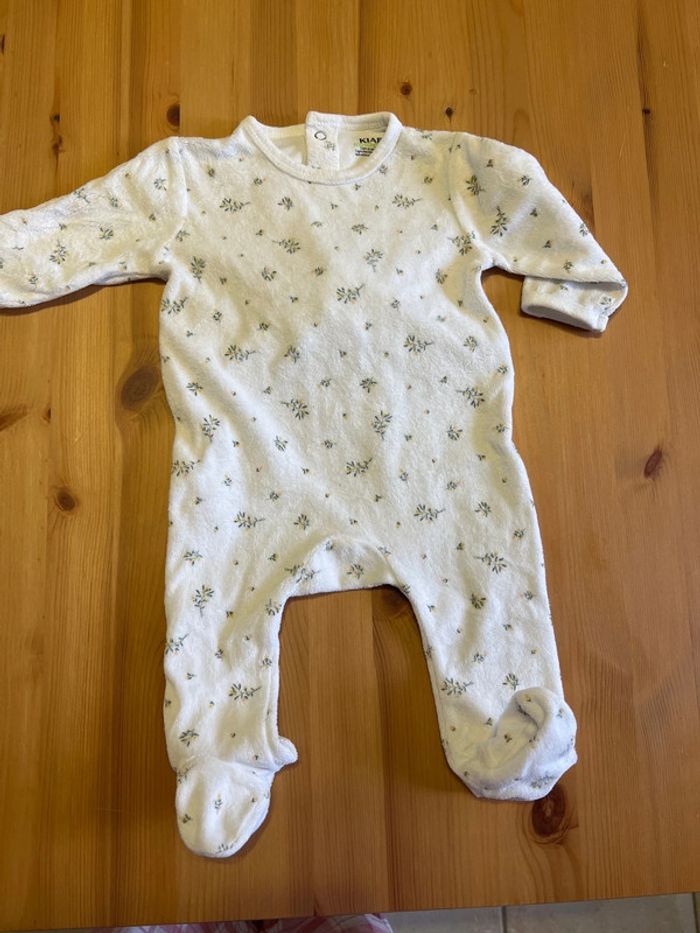 Pyjama fleurs 6 mois