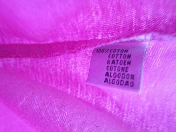 T-shirt mauve vintage fleurs 38/40 TBE - photo numéro 8