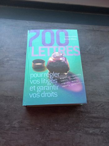 Livre "700 lettres pour régler vos litiges"