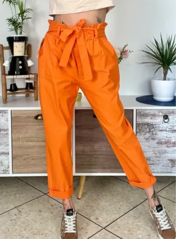 SOLDE Pantalon court taille s/m taille élastique - Mily - neuf