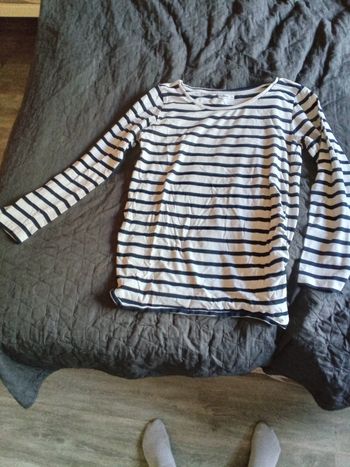 Tee-shirt manches longues grossesse
