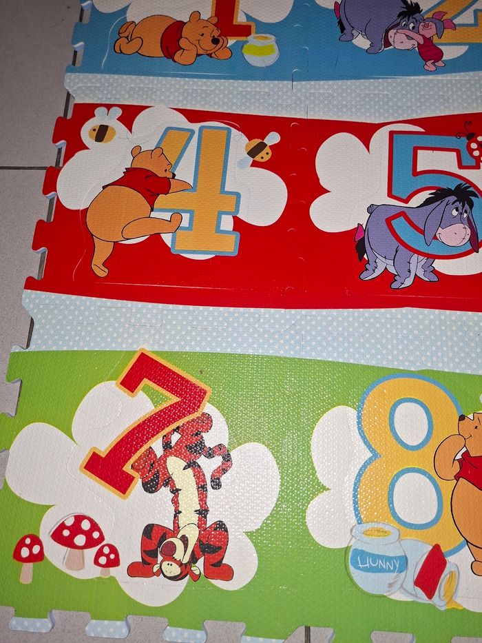 Tapis enfants mousse Winnie L'ourson neuf - photo numéro 2