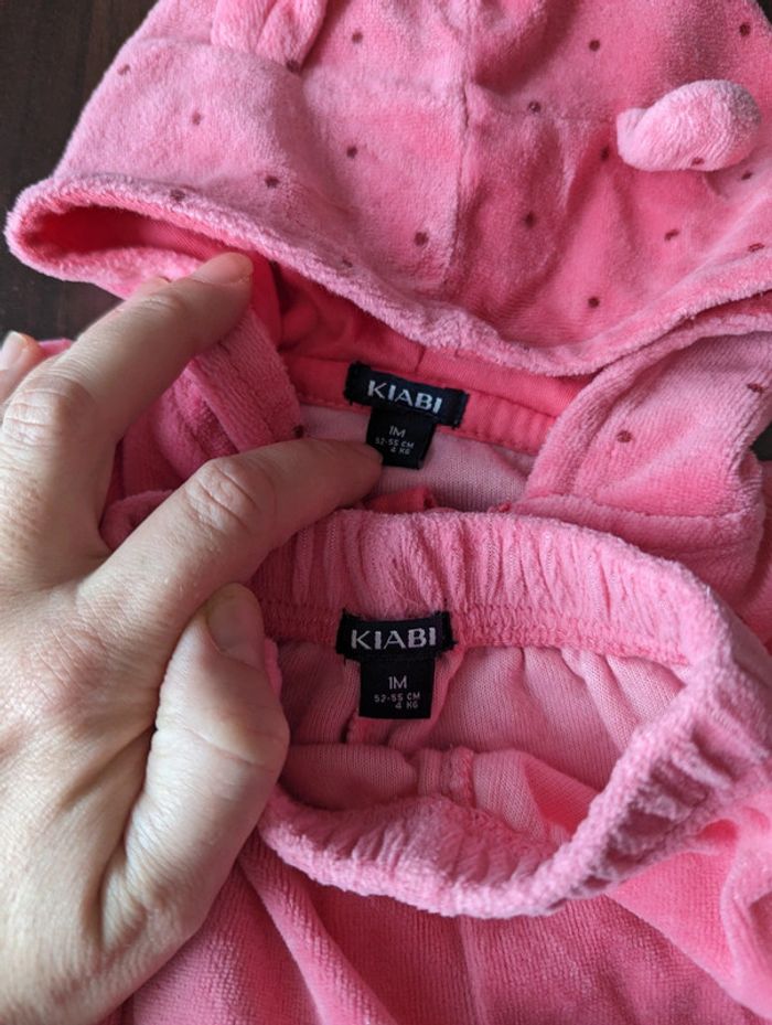 Lot de 5 pièces bébé fille 1 mois - photo numéro 4
