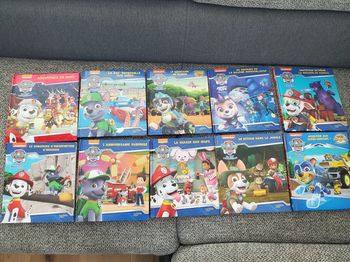 Lot de 10 Livres patpatrouille