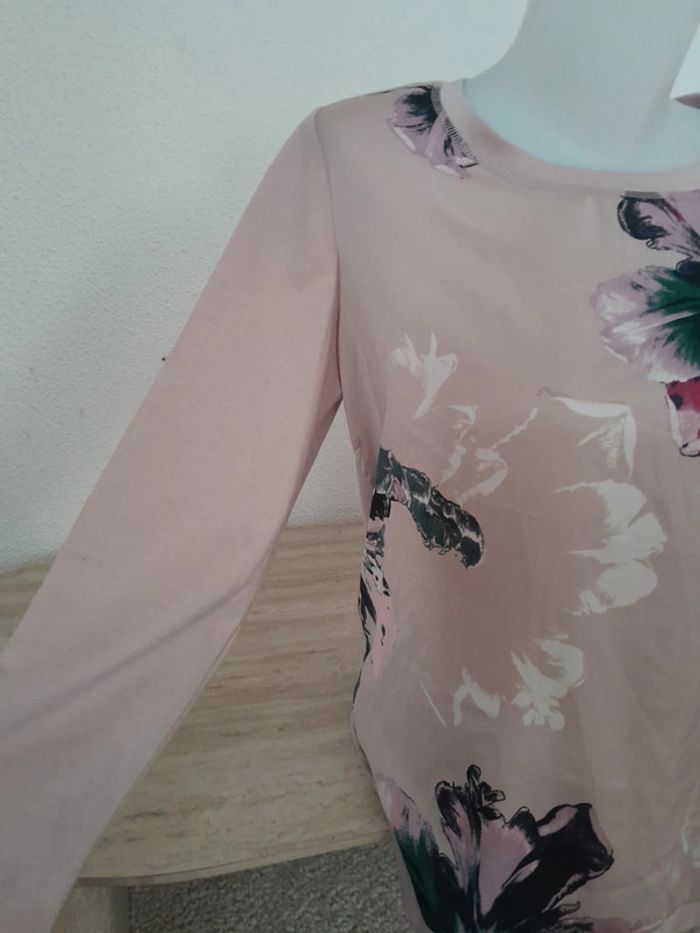 Blouse manches pull fin 💫Saint Tropez 💫fluide💫oversize 💫Taille 34 - photo numéro 2