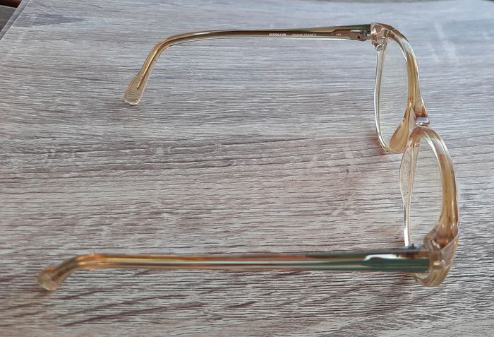 Monture de lunettes vintage en plastique - photo numéro 2