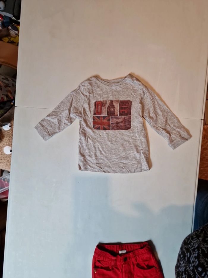 Ensemble jeans + tee-shirt manches longues - photo numéro 2
