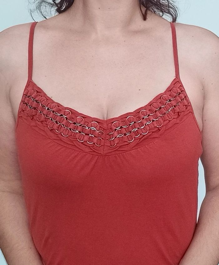 Débardeur long Esprit taille 40 - photo numéro 6