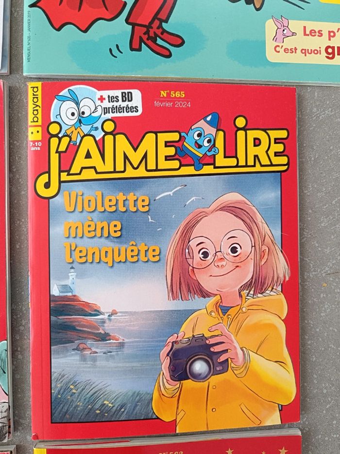 Lot de 2 magazines Pomme d'api et 4 j'aime lire - photo numéro 5