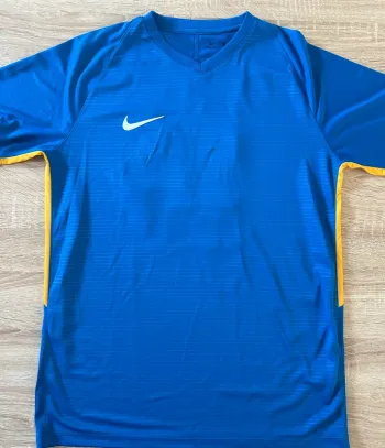 Maillot de foot bleu Nike