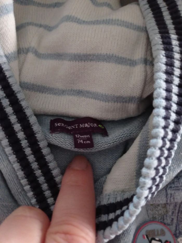 Gilet sgm 12 mois - photo numéro 3