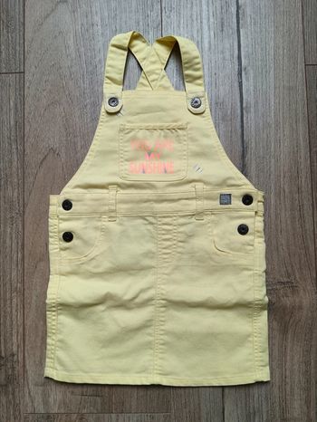 Robe salopette neuve sucre d'orge 18 mois