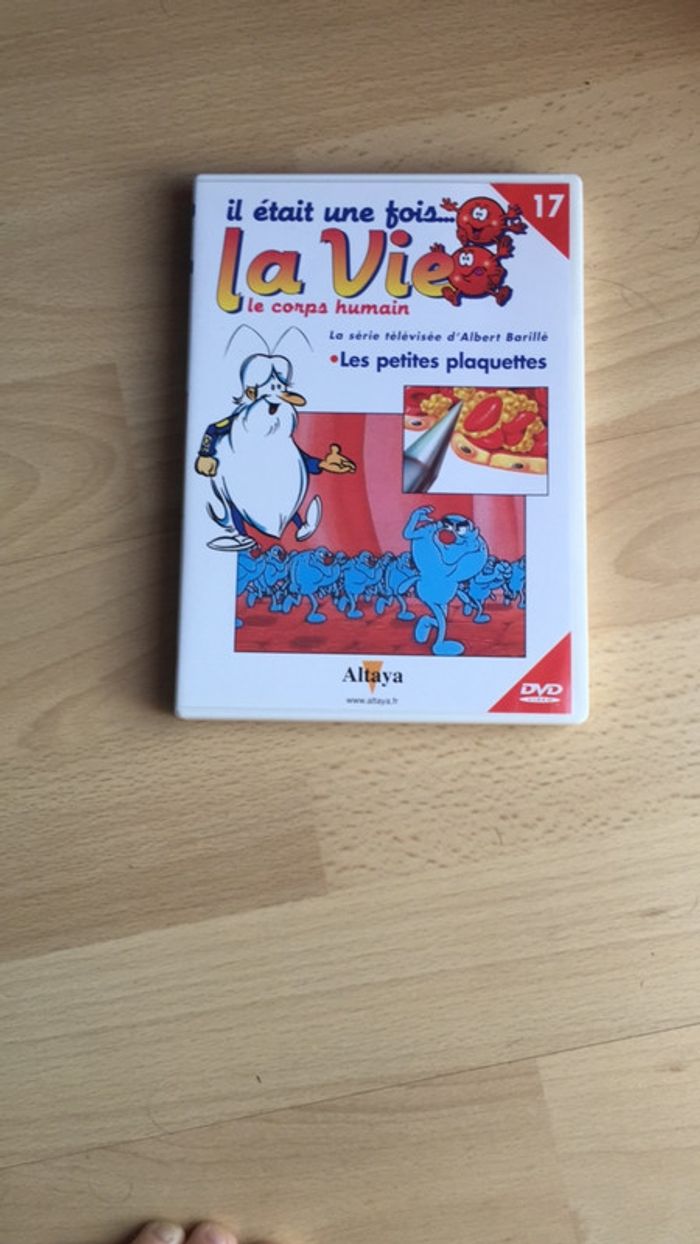 Livre+dvd il était une fois la vie les petites plaquettes n.17 - photo numéro 2