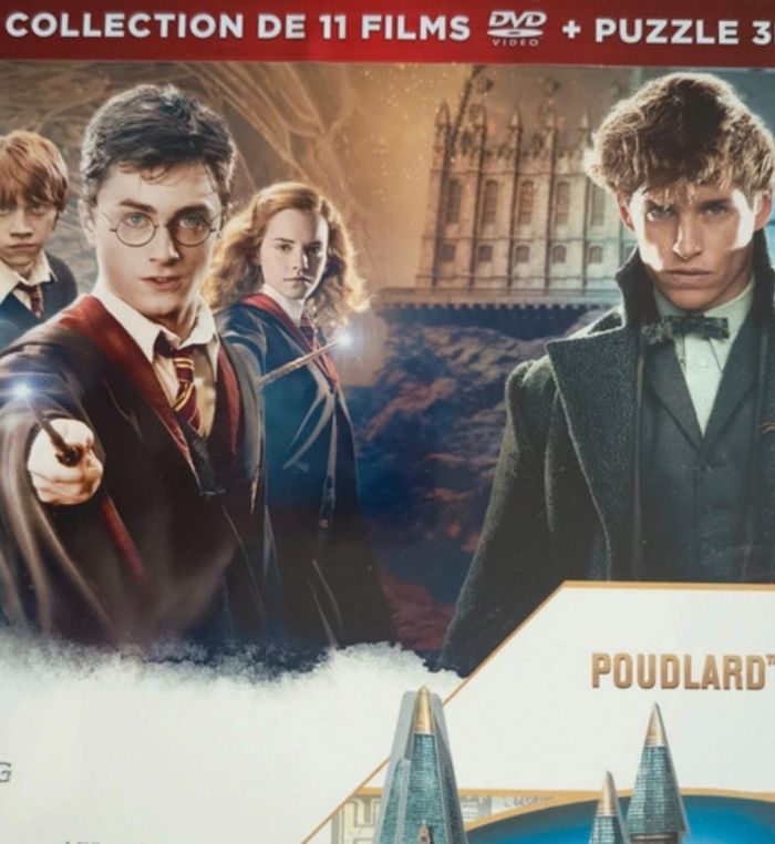 Coffret intégral harry potter+ puzzle 3D Poudlard collection magique neuf sous blister - photo numéro 5