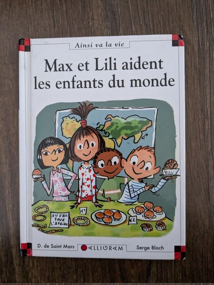 Livre Max et Lili aident les enfants du monde n°74