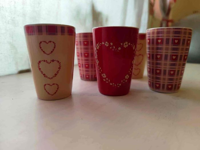 Lot de 5 tasses à expresso - photo numéro 2