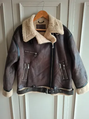 Veste aviateur oversize Zara