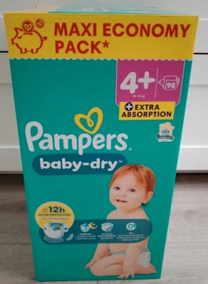 Couche pampers Baby Dry