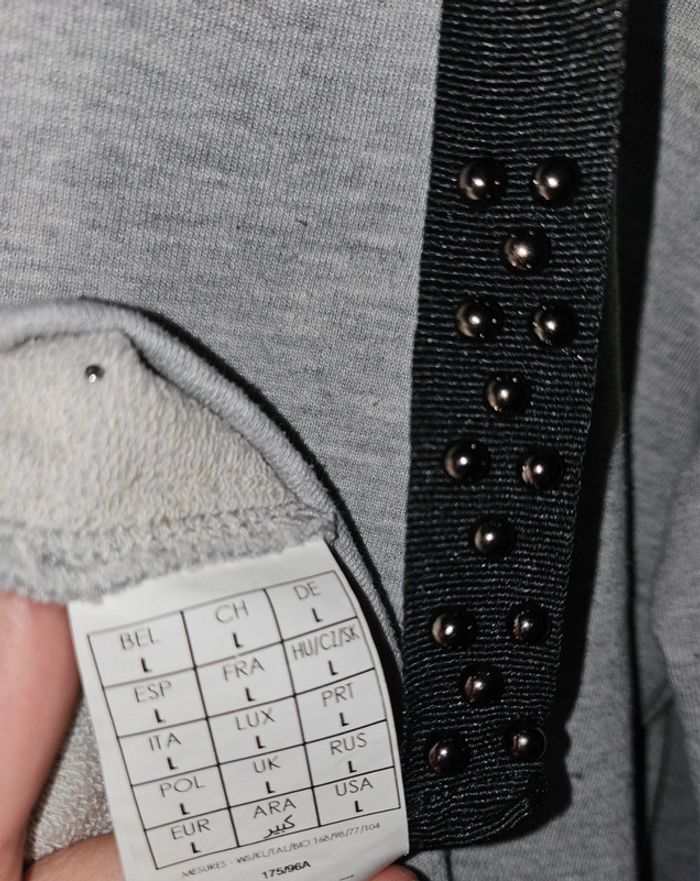 Pull à capuche perlés Promod - photo numéro 3