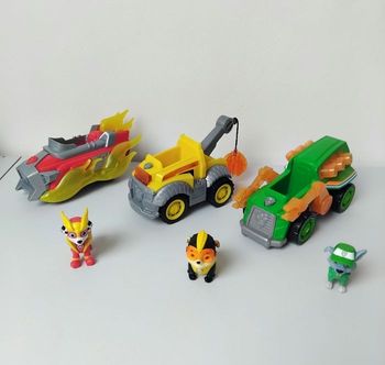 PAT PATROUILLE Lot Voitures Sonores et Lumineuses 🚗