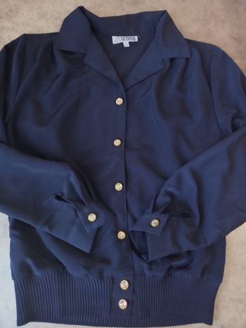 Chemise vintage marine