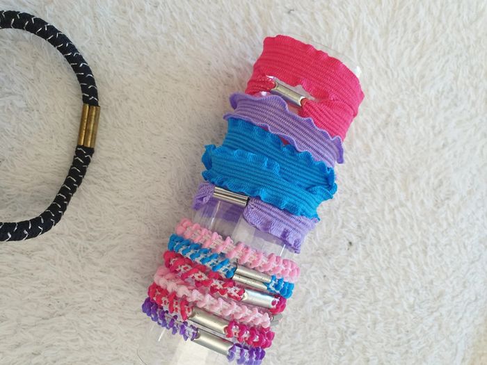 Lot de 28 élastiques neufs multicolores - photo numéro 3