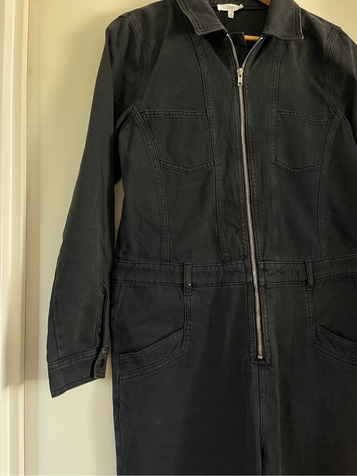 Combinaison en denim Jakes – Taille 38 – Bleu marine foncé / Noir - photo numéro 2