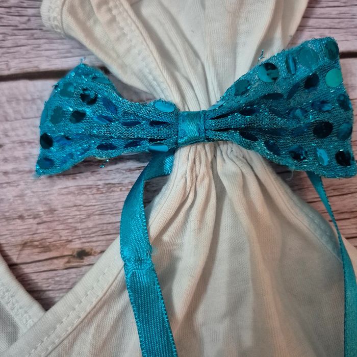 Debardeur blanc la petite sirène disney taille L - photo numéro 7