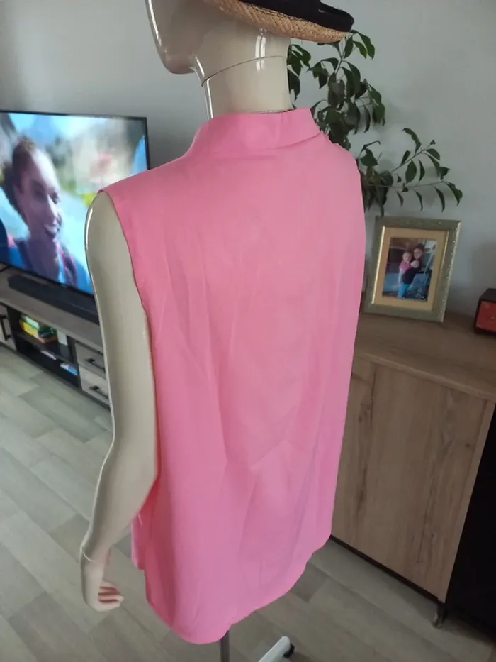 Débardeur femme rose, léger XL - photo numéro 5