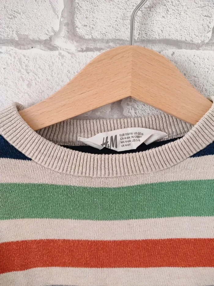 Pull H&M enfant – Taille 4/6 ans - photo numéro 3