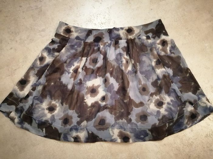 Jupe voile doublée imprimé Taille 38 La Redoute Neuve - photo numéro 1