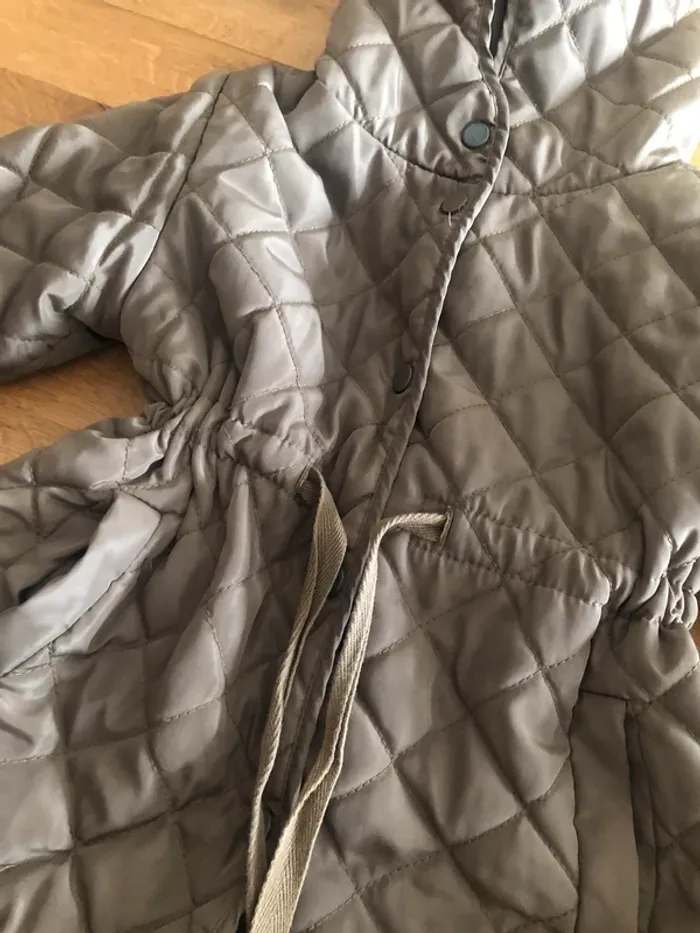 Manteau à capuche capitonné intérieur sherpa Mango - photo numéro 3