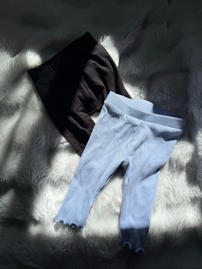 2 legging bébé fille