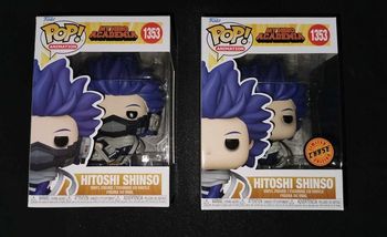 Lot 2 Figurines Funko Pop Hitoshi Shinso N°1353 My Hero Academia 1Chase +1Normal