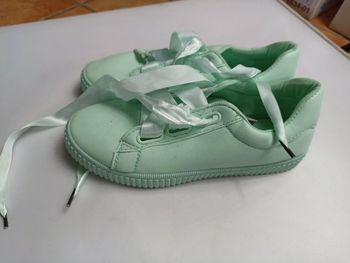 Basket vert menthe taille 36