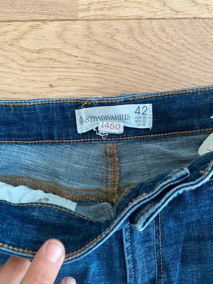 Jeans stradivarius taille haute - photo numéro 3