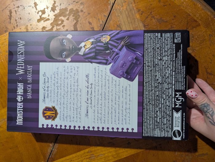 Poupée bianca neuve mercredi addams - photo numéro 3