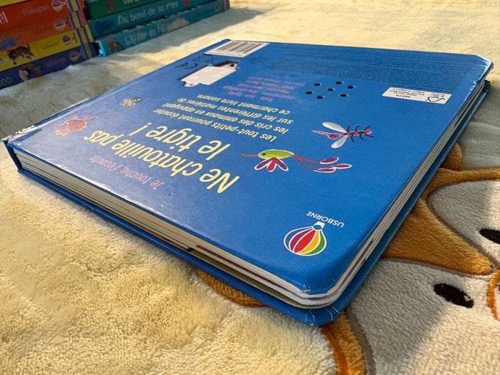 Livre sonore et à toucher usborne sam taplin ne chatouille pas le tigre - photo numéro 4