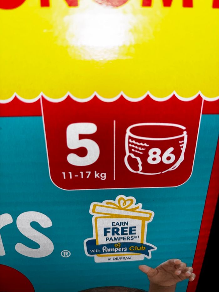 Maxi Pack de 86 Couches Pampers  Baby-Dry Pants Culotte Neuf Dans L’emballage Taille:5 - photo numéro 2