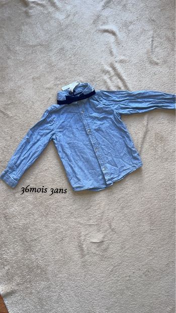 Chemise garçon 3ans