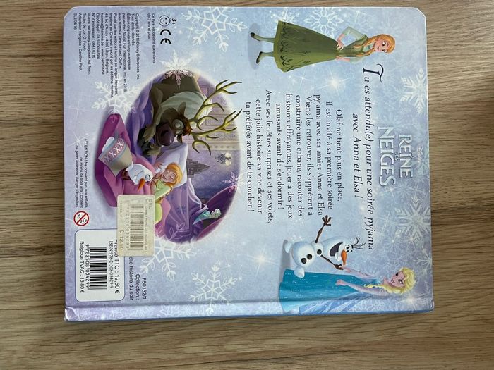 Livre Reine des Neiges Au lit Olaf ! - photo numéro 2