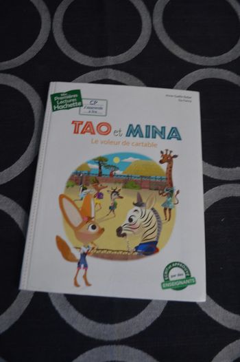 Livre Tao et Mina le voleur de cartable Mes premières lectures