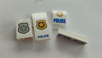 Lot de pièces lego police 