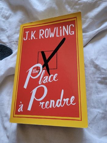 Une place à prendre JK Rowling