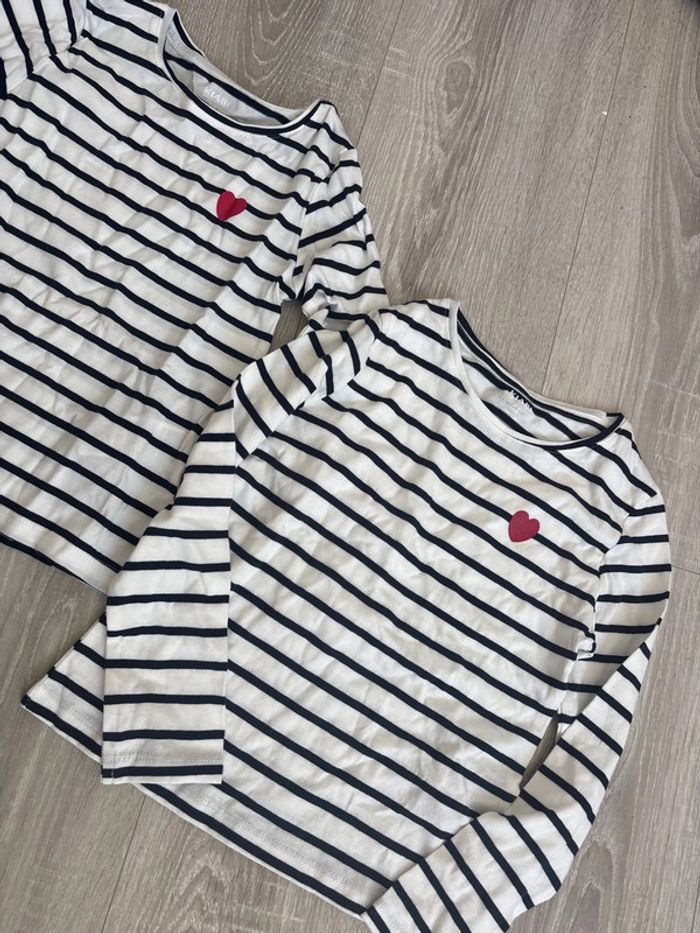 Lot de 2 T-shirts manches longues Kiabi taille 5 ans - photo numéro 3