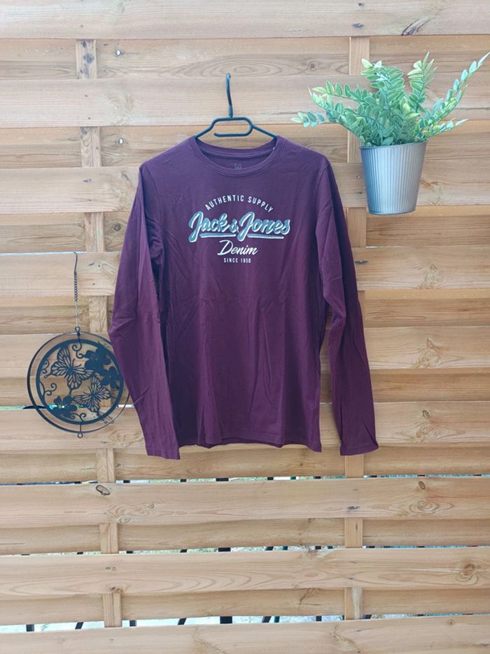 T-shirt manches longues Jack & Jones 16 ans