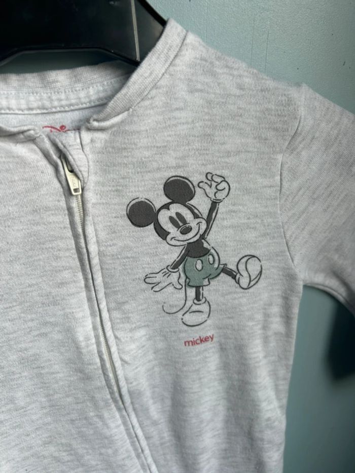 Pyjama coton, sans pied, Mickey/minnie ,3-6 mois - photo numéro 3