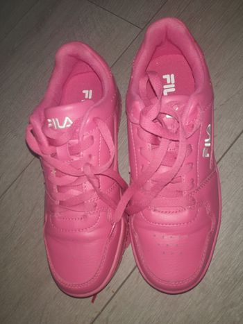 Baskets Fila rose
