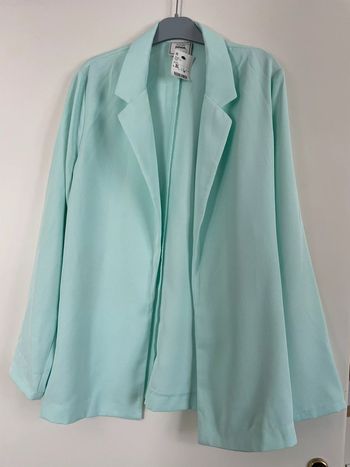 Veste blazer vert clair